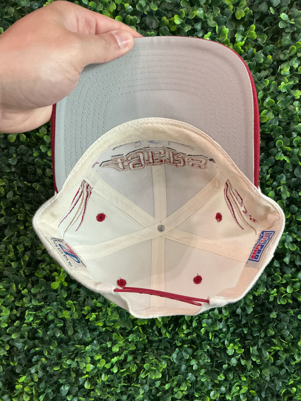 VINTAGE SAN FRANCISCO 49ERS DIAMOND CUT LOGO ATHLETIC SNAPBACK