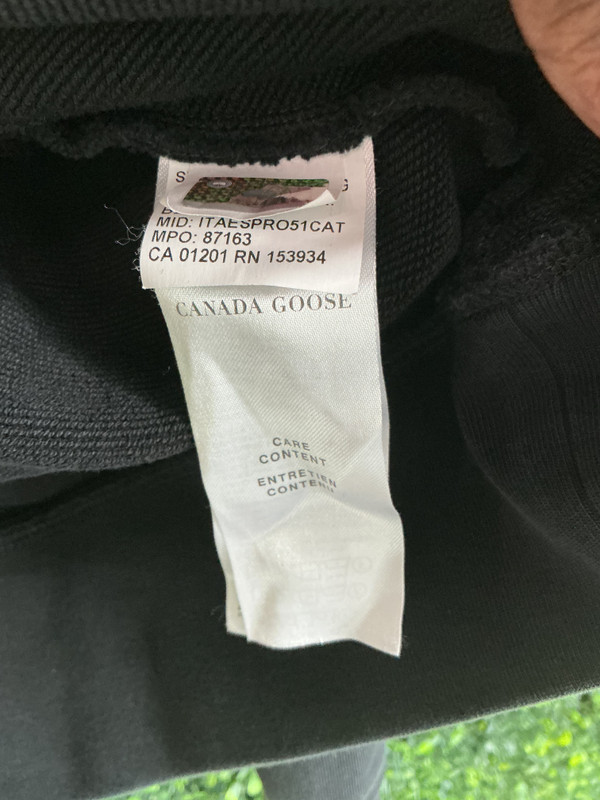 CANADA GOOSE HURON HOODIE (SZ XXL)