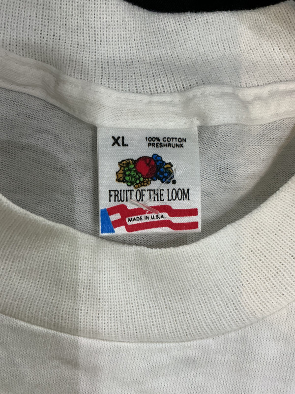VINTAGE CHICAGO BULLS BACK 2 BACK CHAMPS FRUIT OF THE LOOM TEE