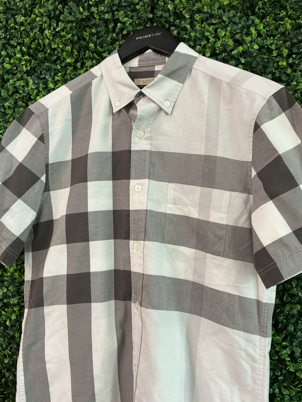 BURBERRY BRIT GREY BUTTON DOWN