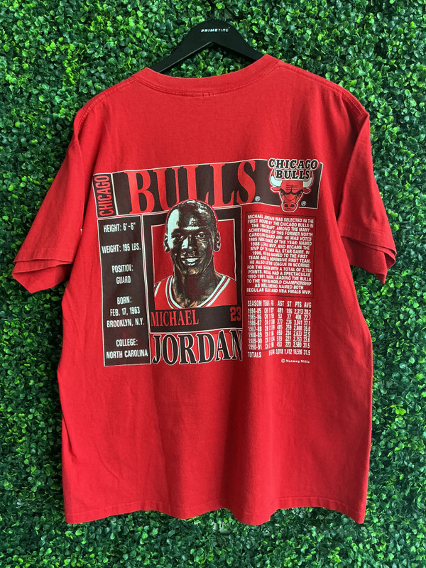 VINTAGE MICHAEL JORDAN NUTMEG MILLS TEE