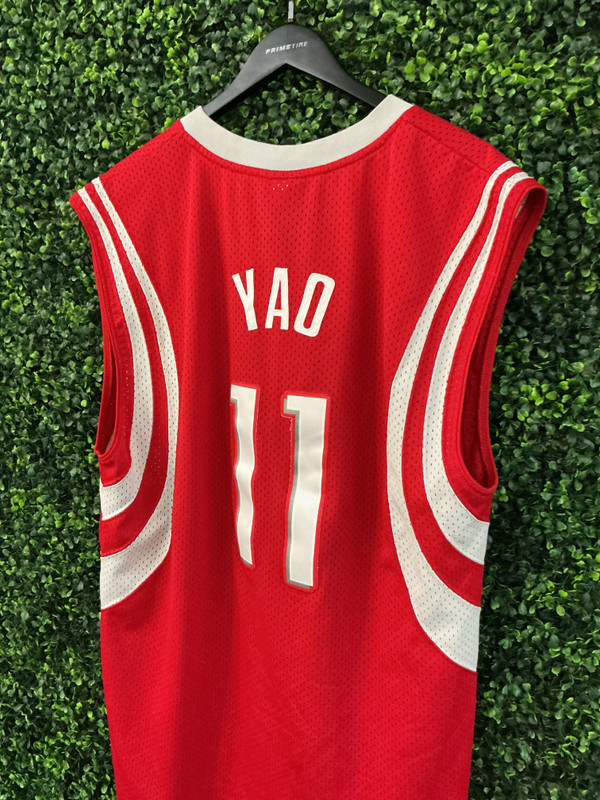 VINTAGE YAO MING HOUSTON ROCKETS REEBOK SWINGMAN JERSEY
