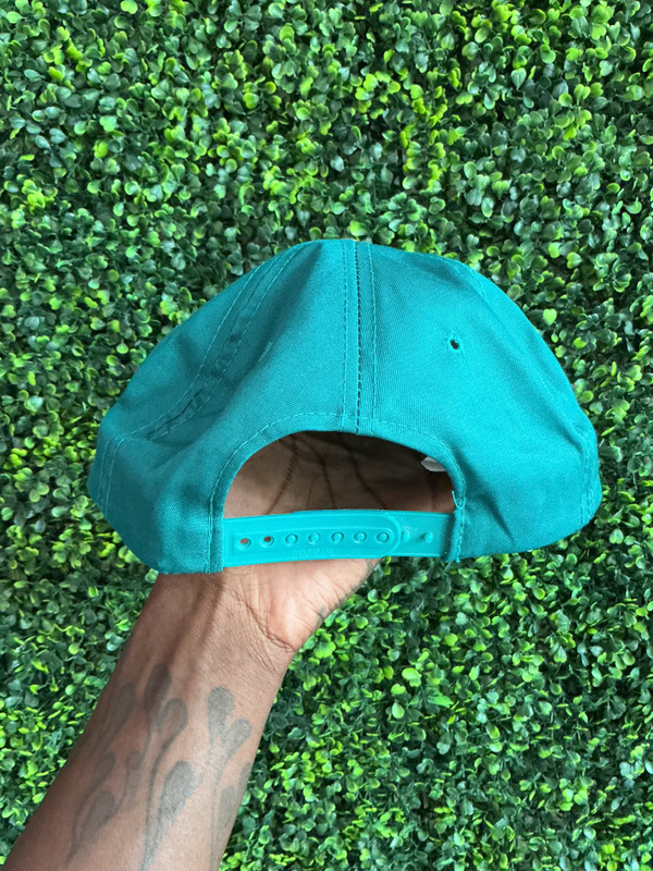 VINTAGE MIAMI DOLPHINS SPORTS SPECIALTIES SCRIPT TWILL SNAPBACK