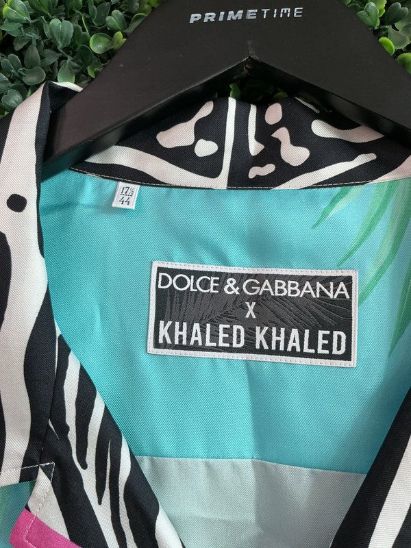 DOLCE & GABBANA x DJ KHALED SILK SHIRT