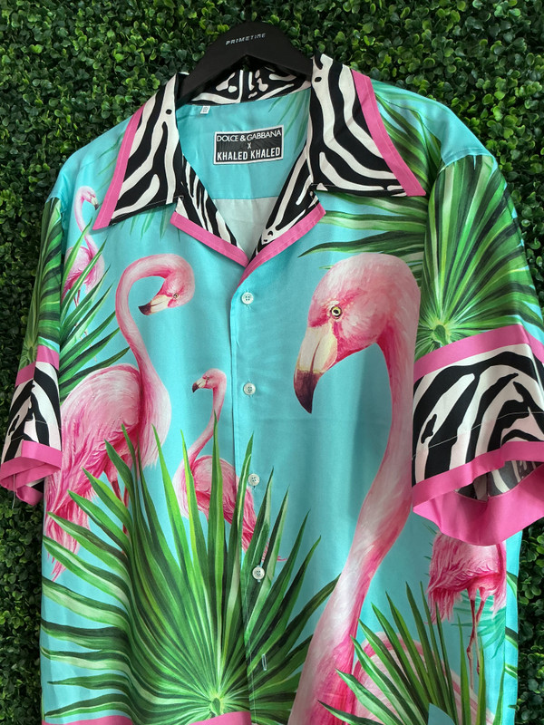 DOLCE & GABBANA x DJ KHALED SILK SHIRT