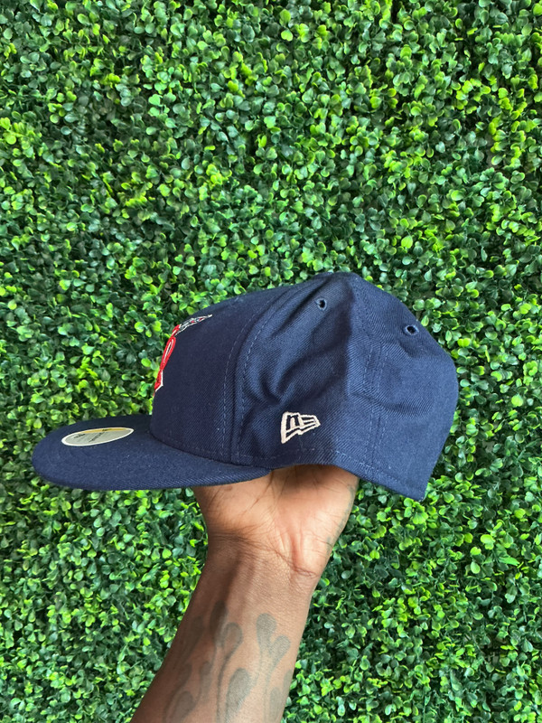 VINTAGE HOUSTON ROCKETS NEW ERA FITTED CAP (SZ 7 3/4)