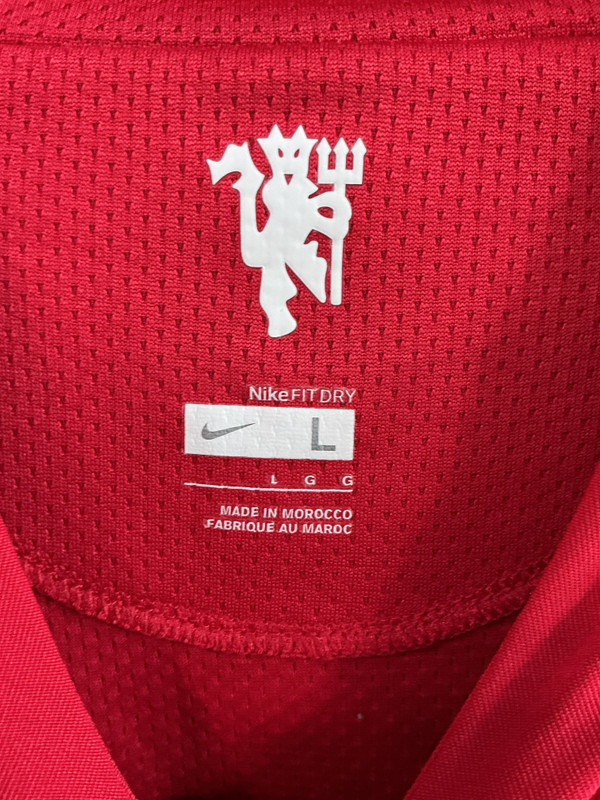 RYAN GIGGS MANCHESTER UNITED 2007-09 NIKE KIT