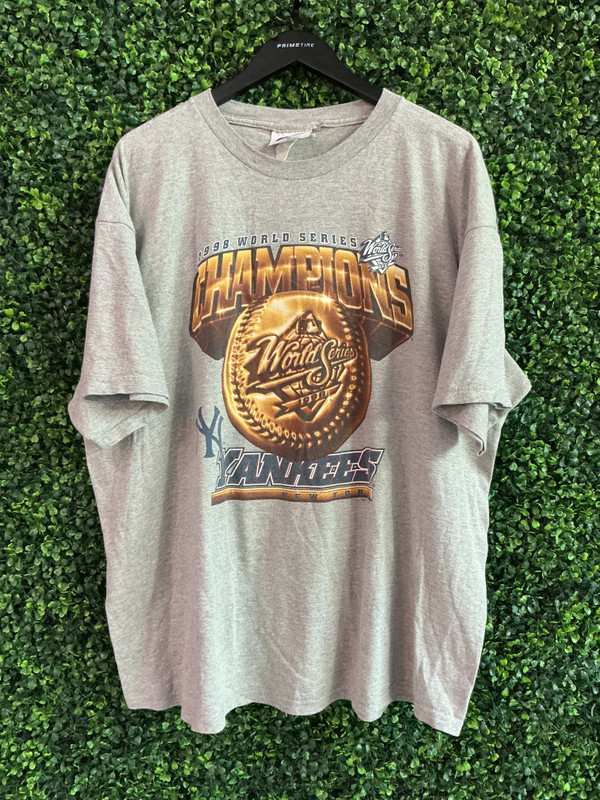 VINTAGE NEW YORK YANKEES 1998 WORLD SERIES CHAMPIONS CSA TEE