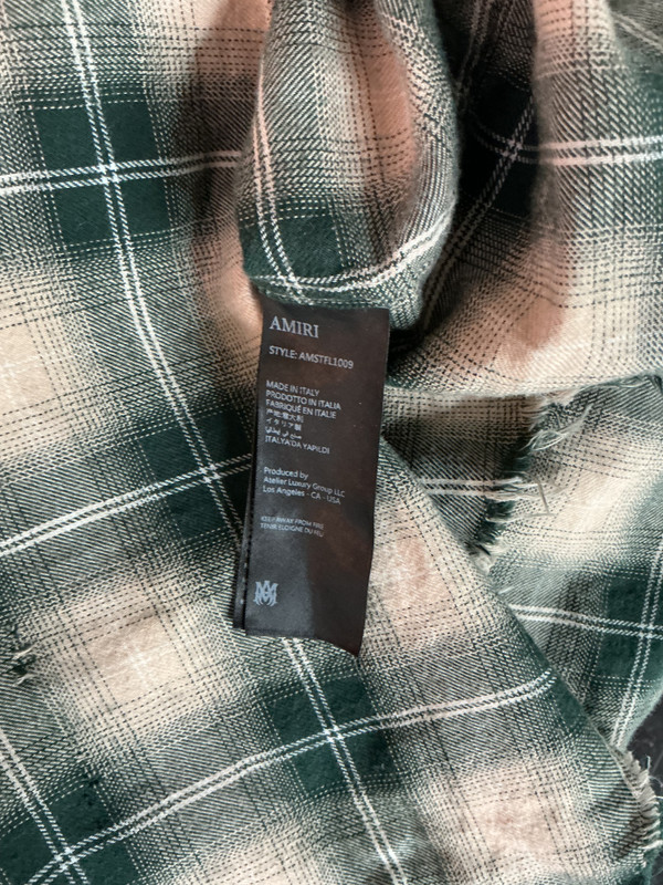 AMIRI DREAMERS FLANNEL