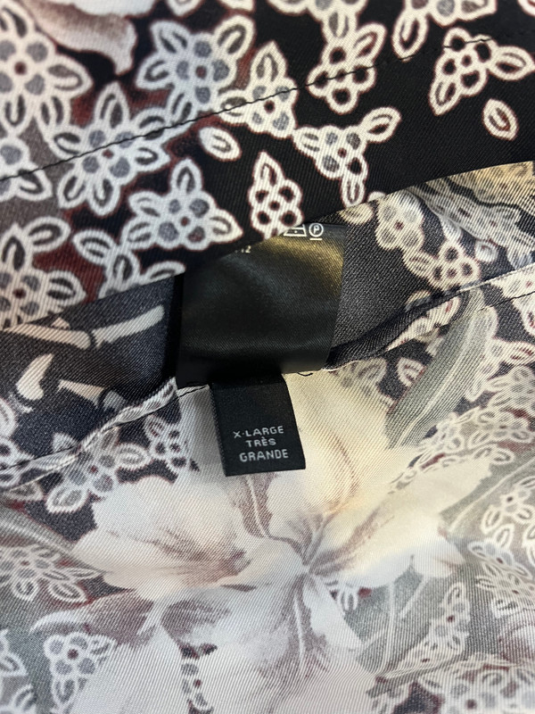 AMIRI SILK FLORAL SHIRT