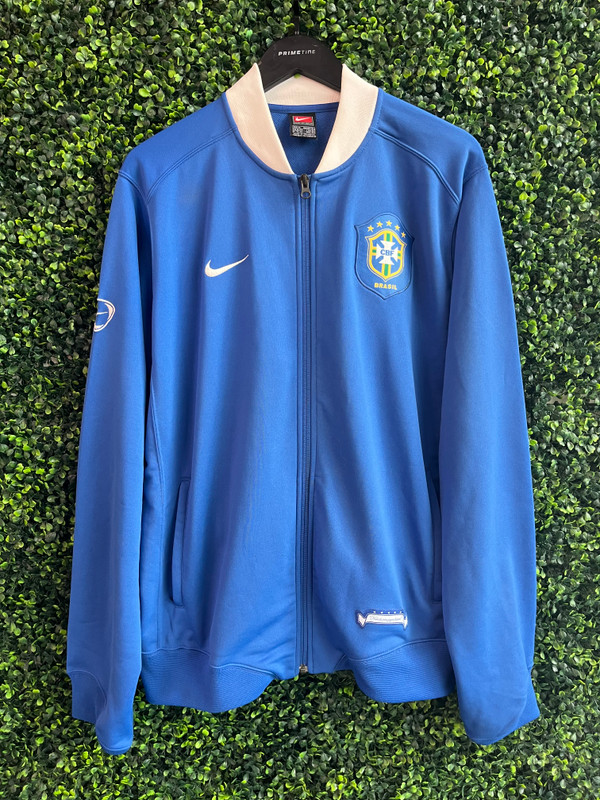 BRAZIL 2006/2008 NIKE TRACK JACKET