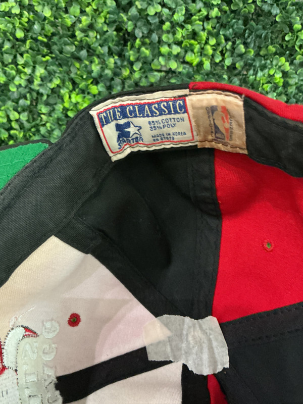 VINTAGE CHICAGO BULLS PINWHEEL STARTER SNAPBACK