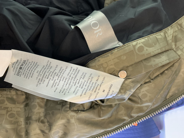 DIOR OBLIQUE JACQUARD OLIVE VEST