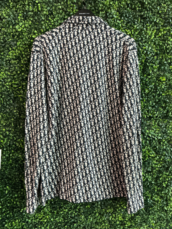 DIOR OBLIQUE KASURI BUTTON UP