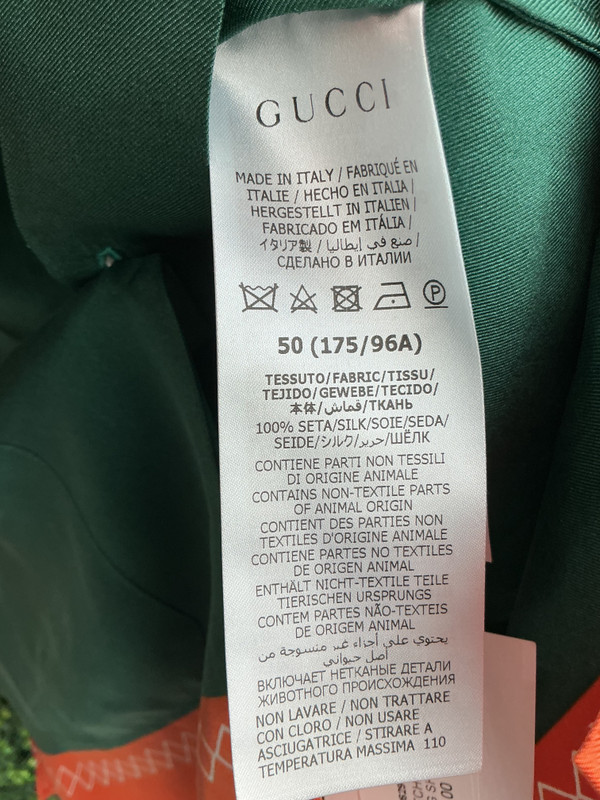 GUCCI MUSIXMATCH EDITION SILK BOWLING SHIRT