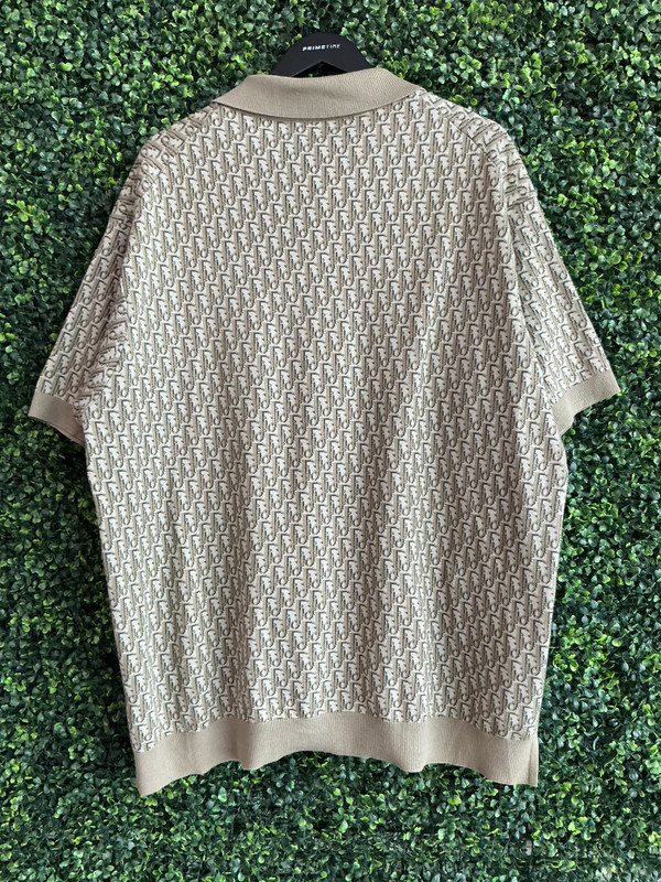 DIOR OBLIQUE OLIVE POLO
