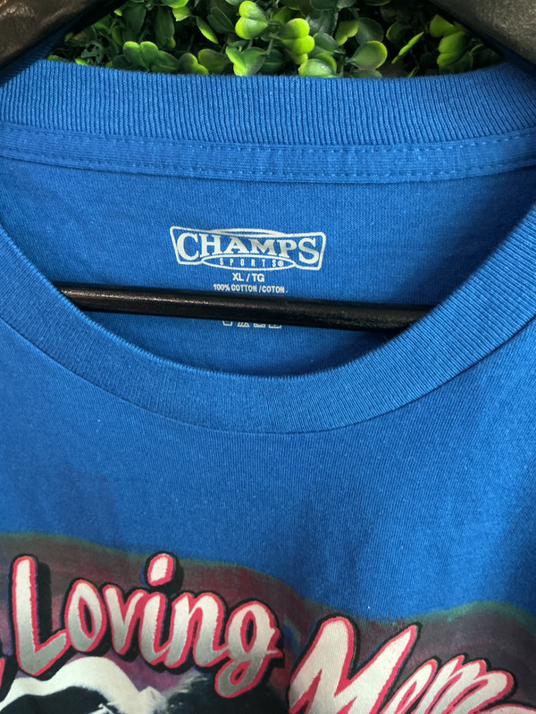 MICHAEL JACKSON BLUE MEMORIAL TEE