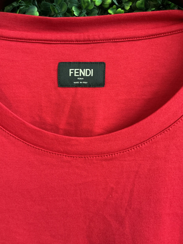 FENDI FIEND RED TSHIRT