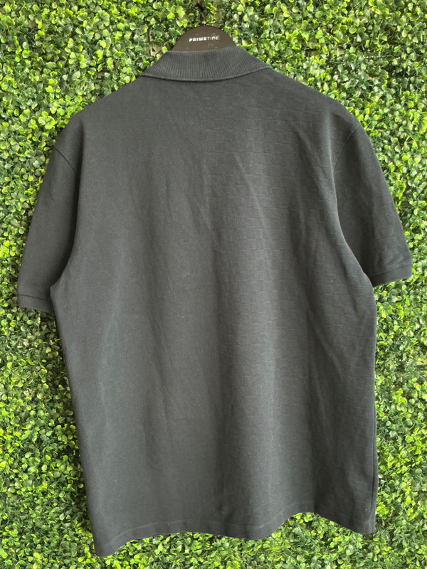 LOUIS VUITTON HALF DAMIER COTTON POCKET POLO SHIRT