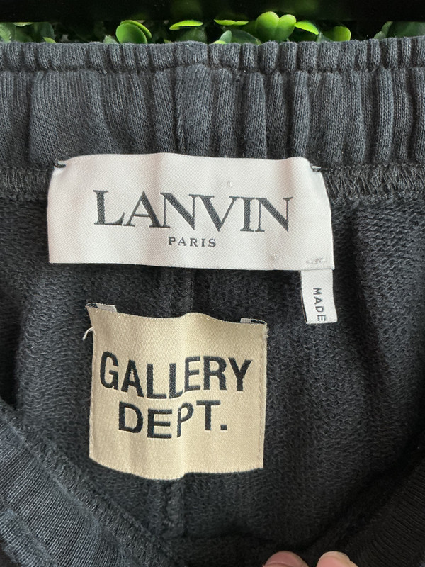 LANVIN X GALLERY DEPT. MULTICOLOR PAINT SPLATTER SWEATPANTS (SZ 28)
