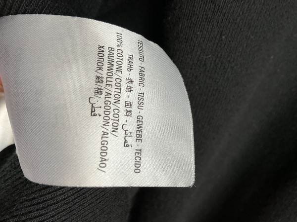 GUCCI DISTRESSED EMBELLISHED PRINTED LOGO HOODIE