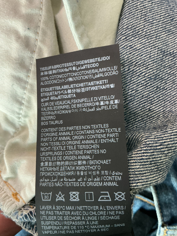 SAINT LAURENT D18 M/SL-LW JEANS (SZ 30)