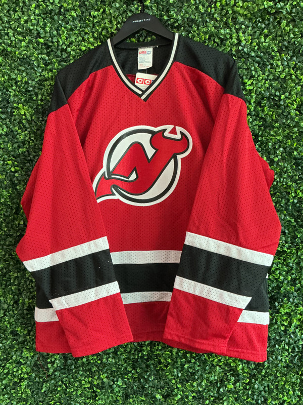 DEADSTOCK VINTAGE NJ DEVILS CCM JERSEY