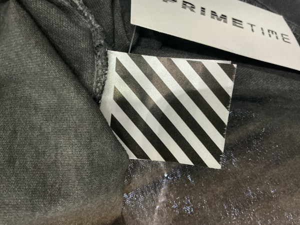 OFF WHITE SCRIPT LOGO DIAG TEE