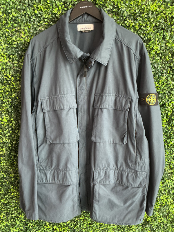 STONE ISLAND DARK BLUE FIELD JACKET