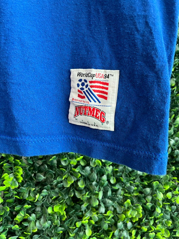 VINTAGE WORLD CUP 1994 NUTMEG USA TEE