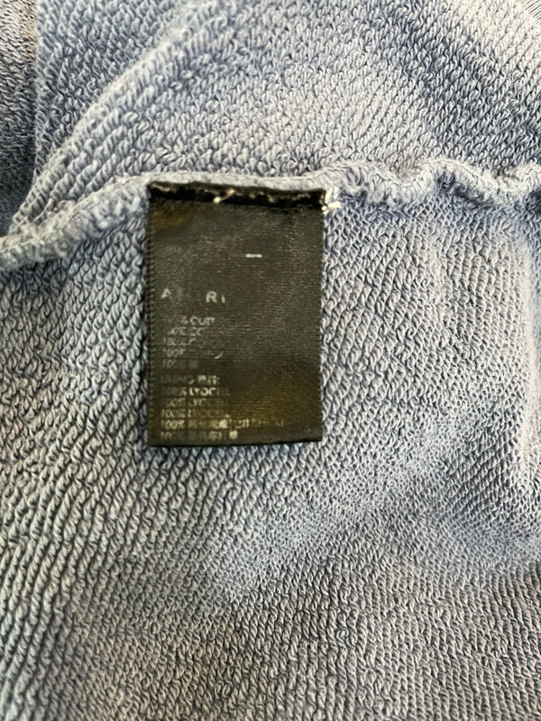 AMIRI 22 BLUE HOODIE