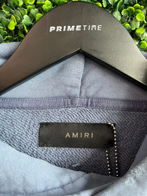 AMIRI 22 BLUE HOODIE