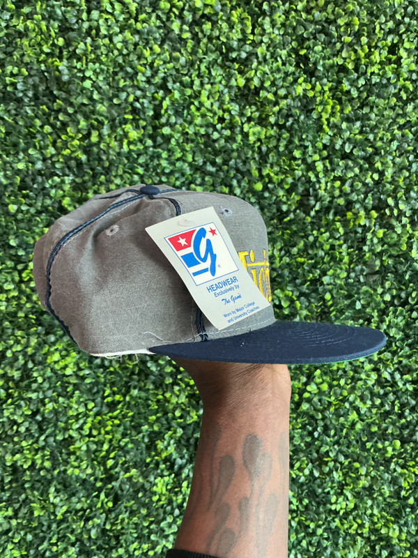 DEADSTOCK VINTAGE MICHIGAN WOLVERINES THE GAME SNAPBACK