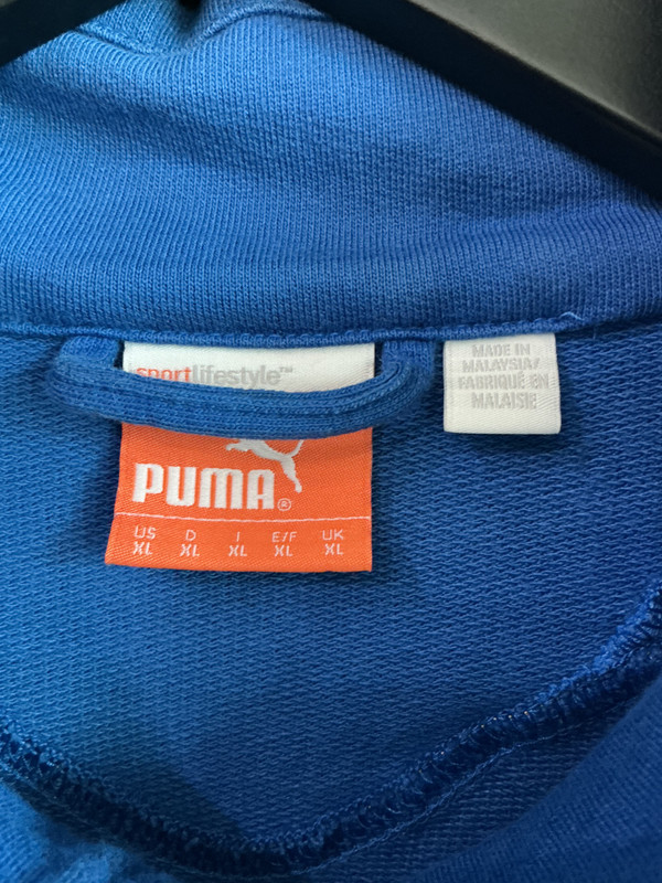 ITALY PUMA ZIP UP TRACK JACKET