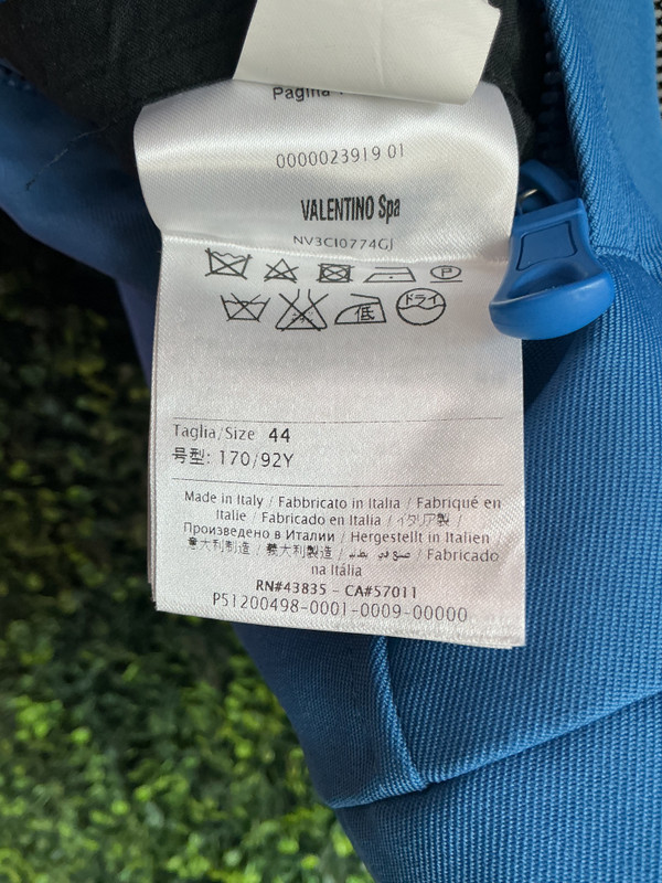VALENTINO MULTICOLOR ZIP UP JACKET