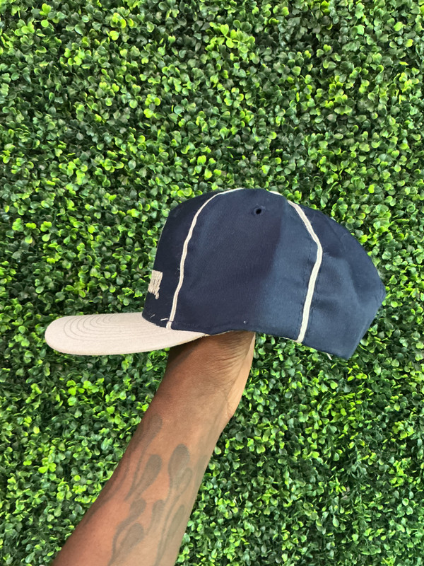 VINTAGE GEORGETOWN THE GAME BLUE/GREY SNAPBACK