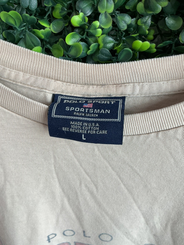 VINTAGE RALPH LAUREN POLO SPORTSMAN  "TROUT" TEE