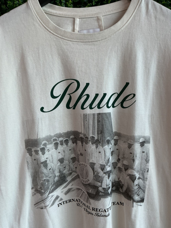 RHUDE INTERNATIONAL REGATTA TEAM TEE