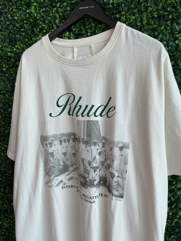 RHUDE INTERNATIONAL REGATTA TEAM TEE