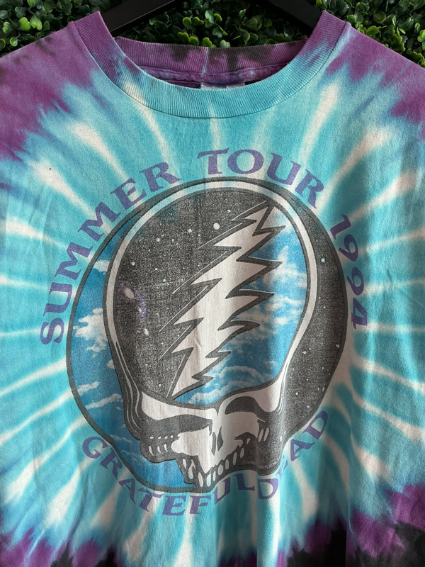 VINTAGE GRATEFUL DEAD SUMMER TOUR '95 TEE