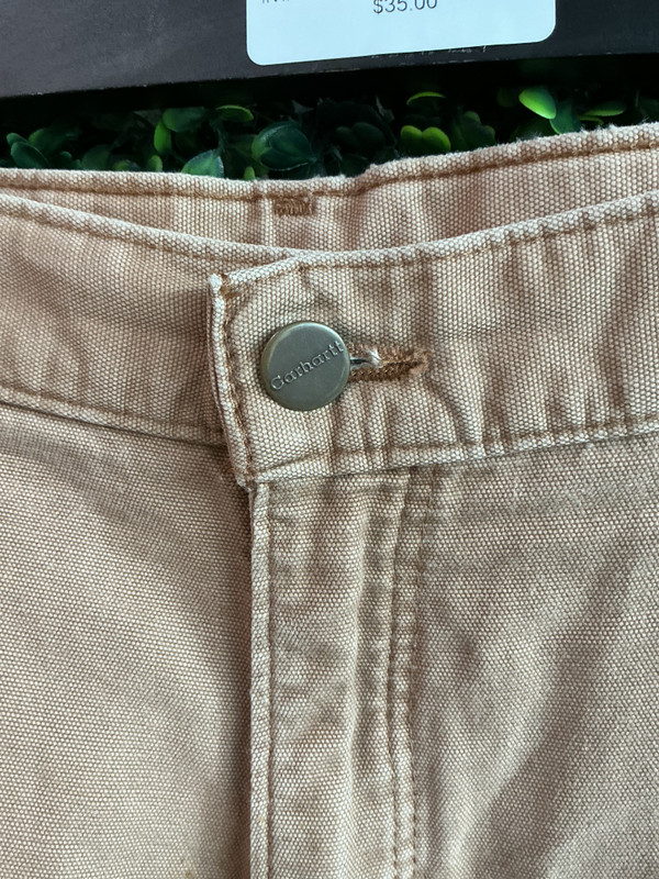 VINTAGE CARHARTT KHAKI SHORTS