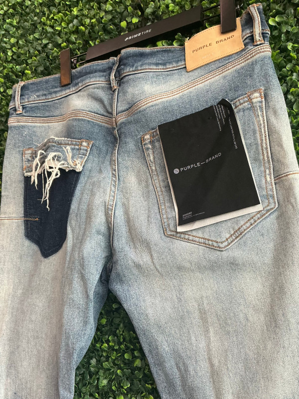 PURPLE BRAND JEANS DISTRESSED (SZ 34)