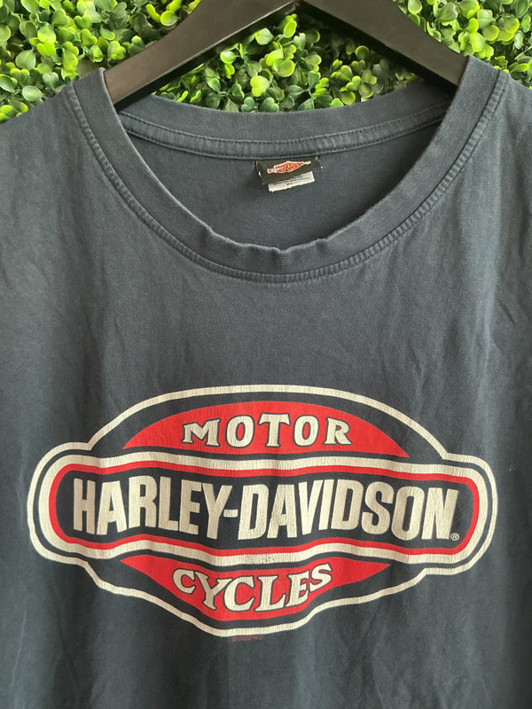 HARLEY DAVIDSON ROUND LOGO PCB FLORIDA SLEEVELESS TEE