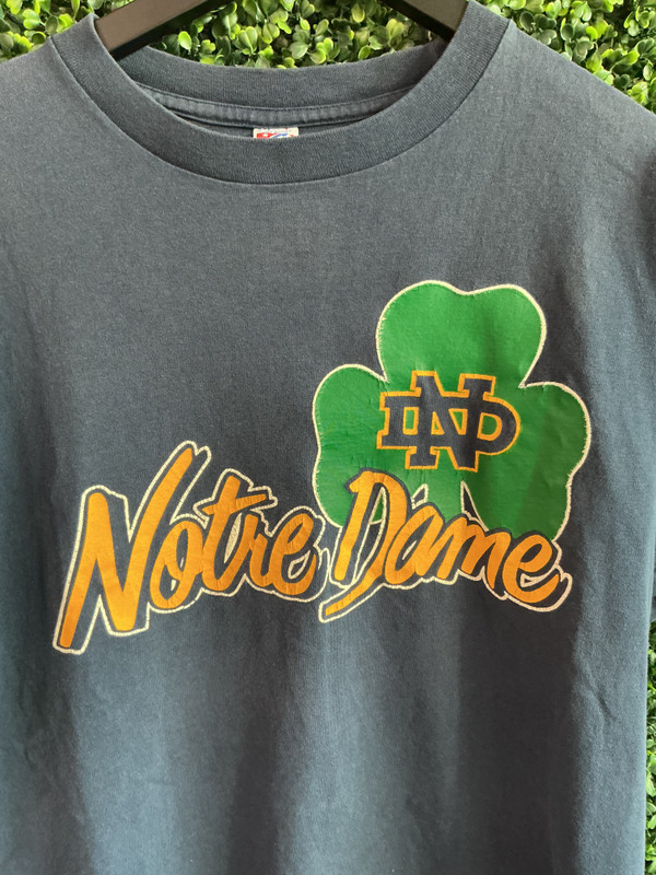 NOTRE DAME FIGHTING IRISH NAVY BLUE TEE