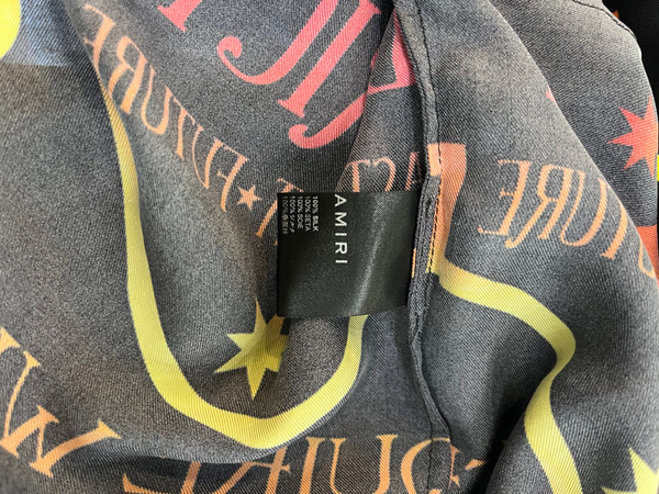 AMIRI FORTUNE BUTTON UP