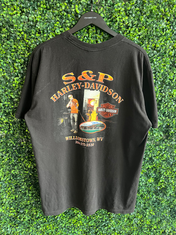 VINTAGE HARLEY WILLIAMSTOWN TEE