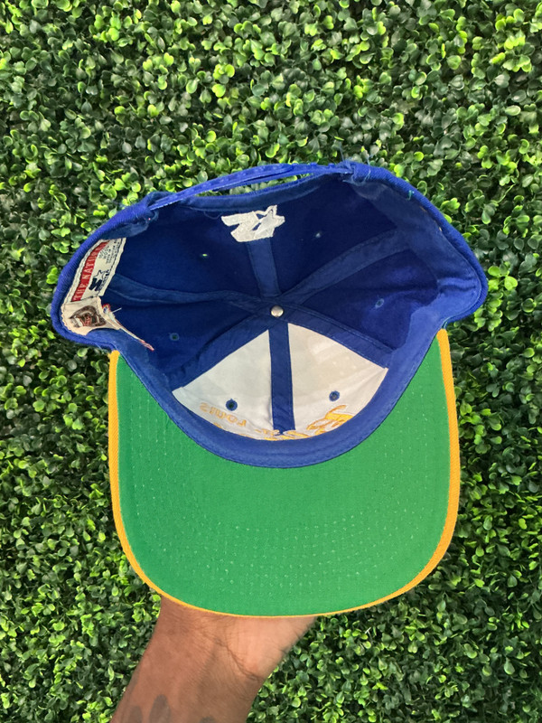 VINTAGE ST LOUIS BLUES STARTER SCRIPT TAILWHIP SNAPBACK