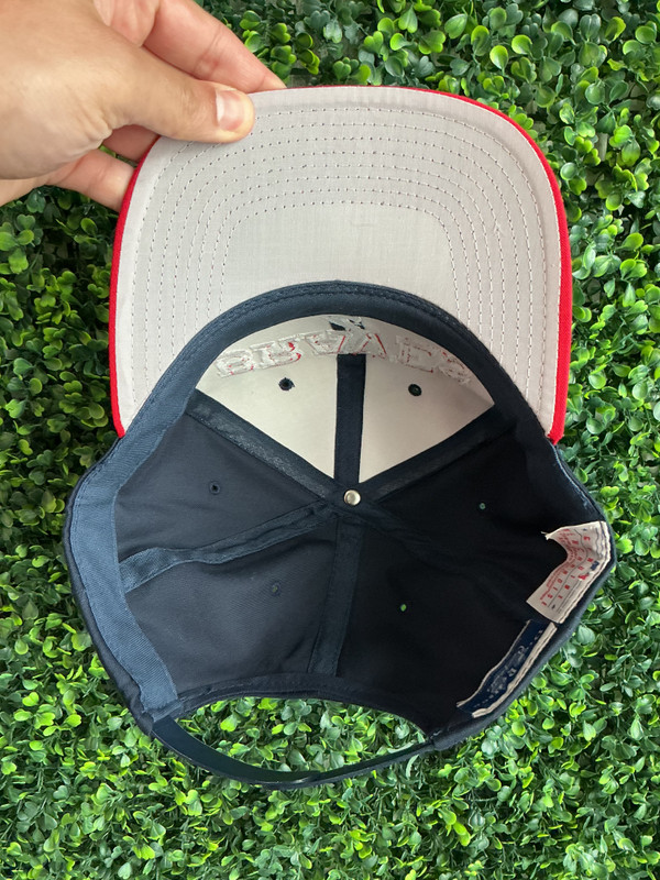 VTG ATLANTA BRAVES ARC LOGO DREW PEARSON SNAPBACK