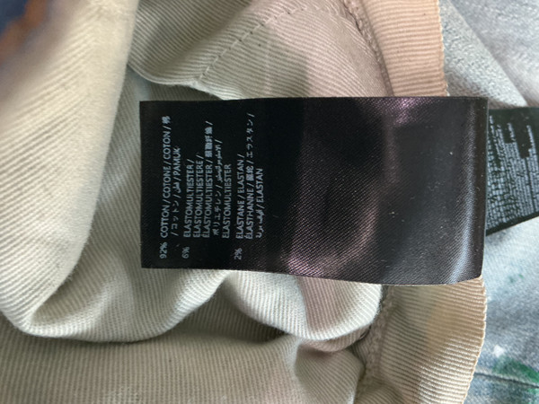 AMIRI PAINT SPLATTER DENIM JEANS (SZ 34)