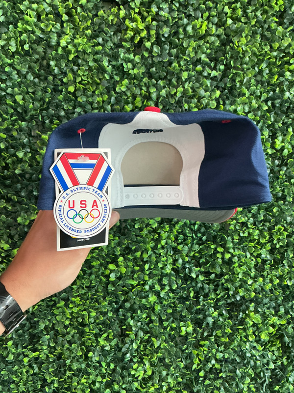 VINTAGE DEADSTOCK US OLYMPIC TEAM SNAPBACK
